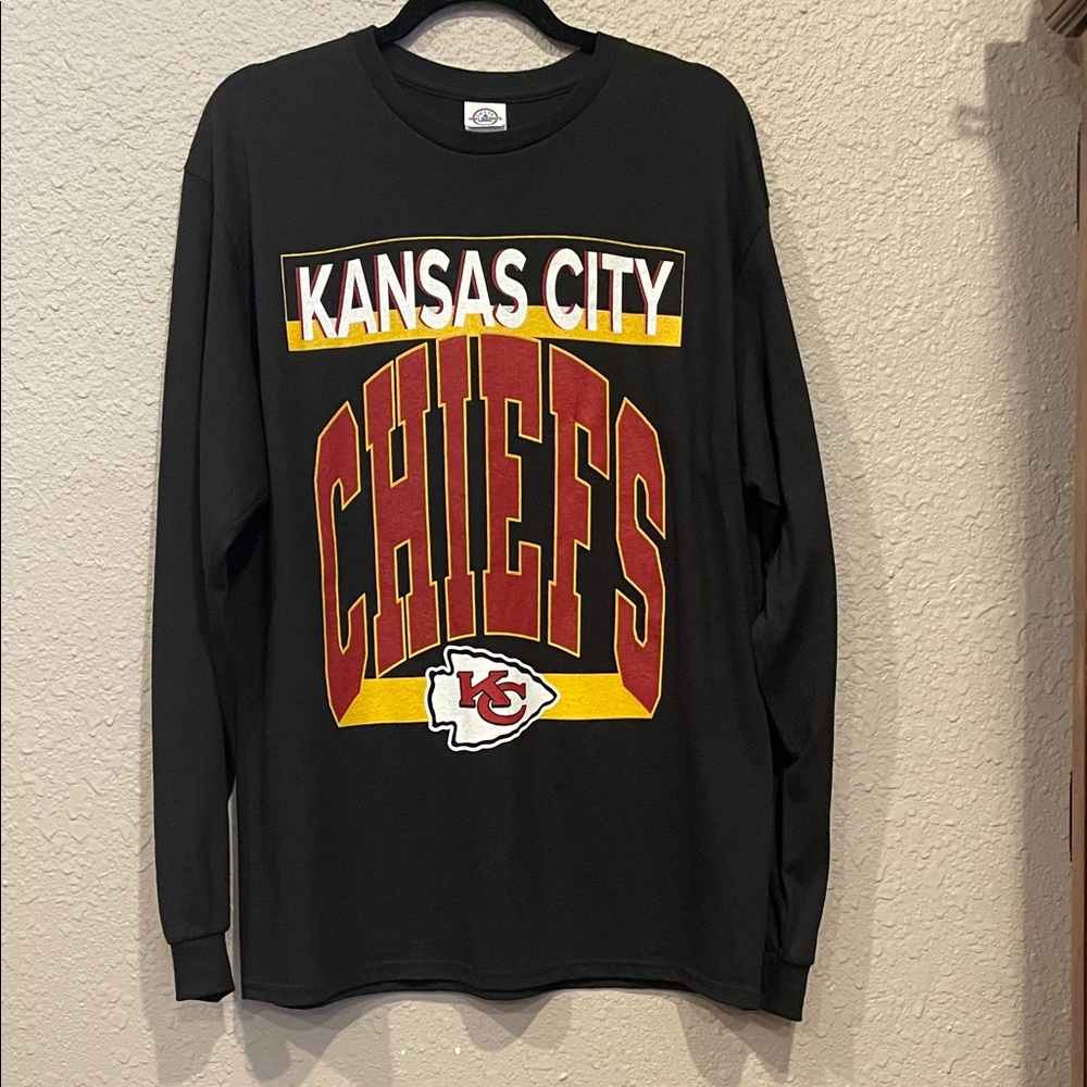 Kansas City Chiefs Black Long Sleeve Shirt